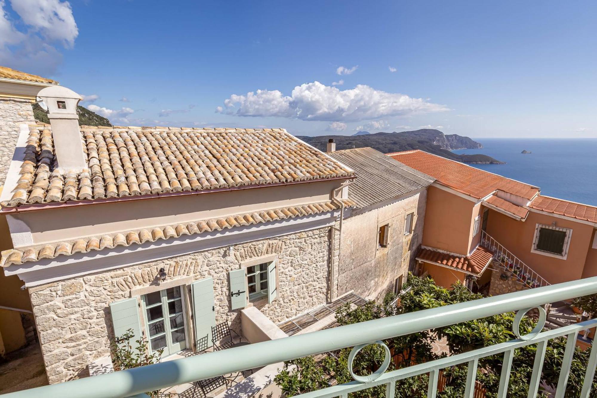 Courtyard Cottage Corfu Lákones 외부 사진