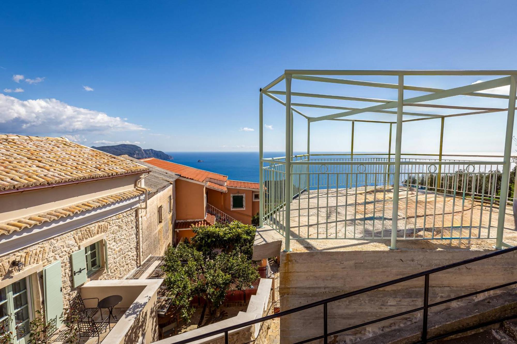 Courtyard Cottage Corfu Lákones 외부 사진